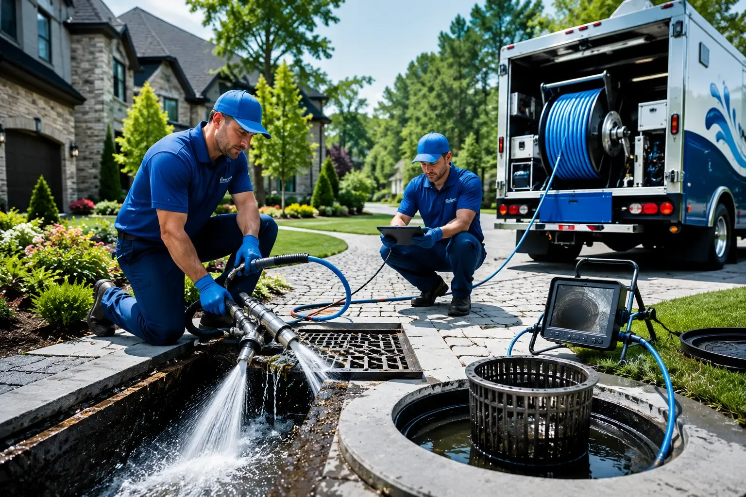 Local outdoor drain cleaning professionals in Holt, MI